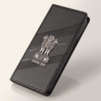 Oppo F29 Pro 5G Satyamev Jayate 3D Emblem Magnetic Flip Wallet Case