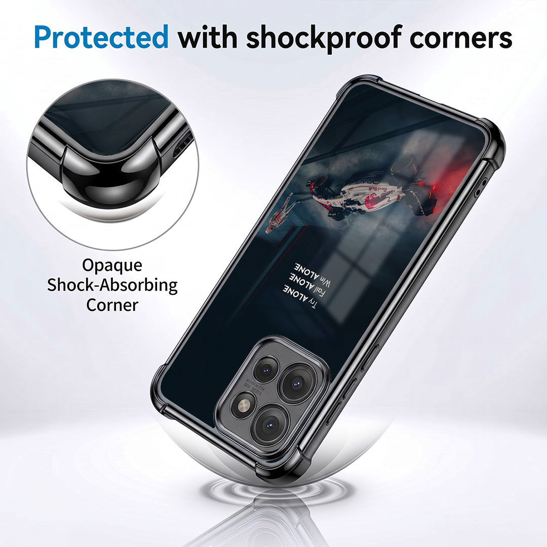 Motorola Edge 50 Neo 5G F1 Black Alone Airbags Printed Back Case