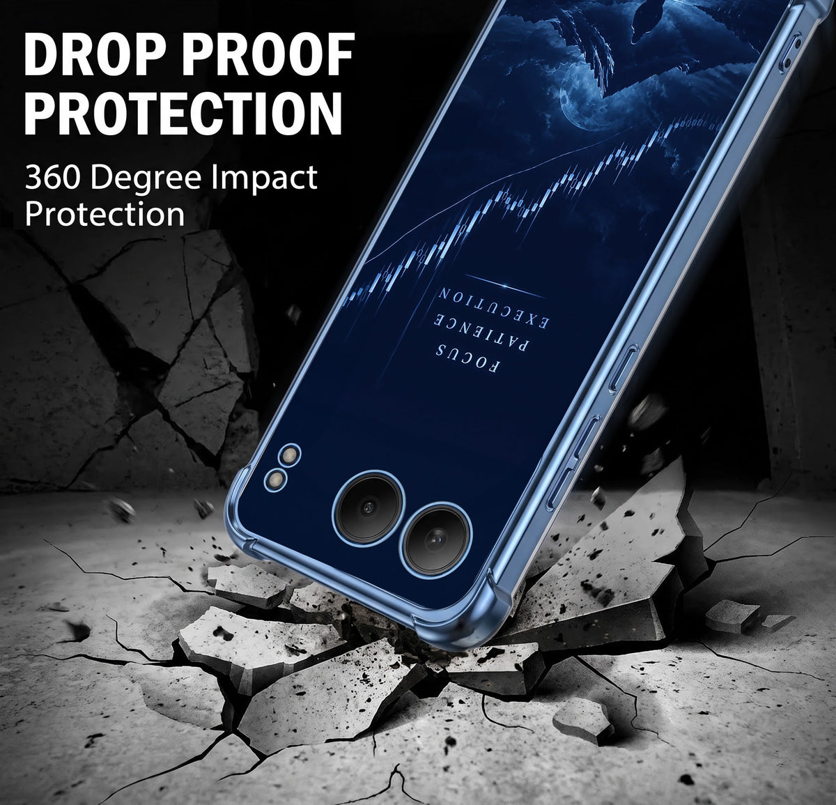 One Plus Nord 4 5G Focus Blue Airbags Printed Back Case