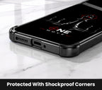Motorola Edge 60 Pro 5G One Move Dual-Tone Transparent Black Airbags Case