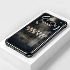 Nothing Phone 3a 5G Running Horses Black Airbags Printed Back Case