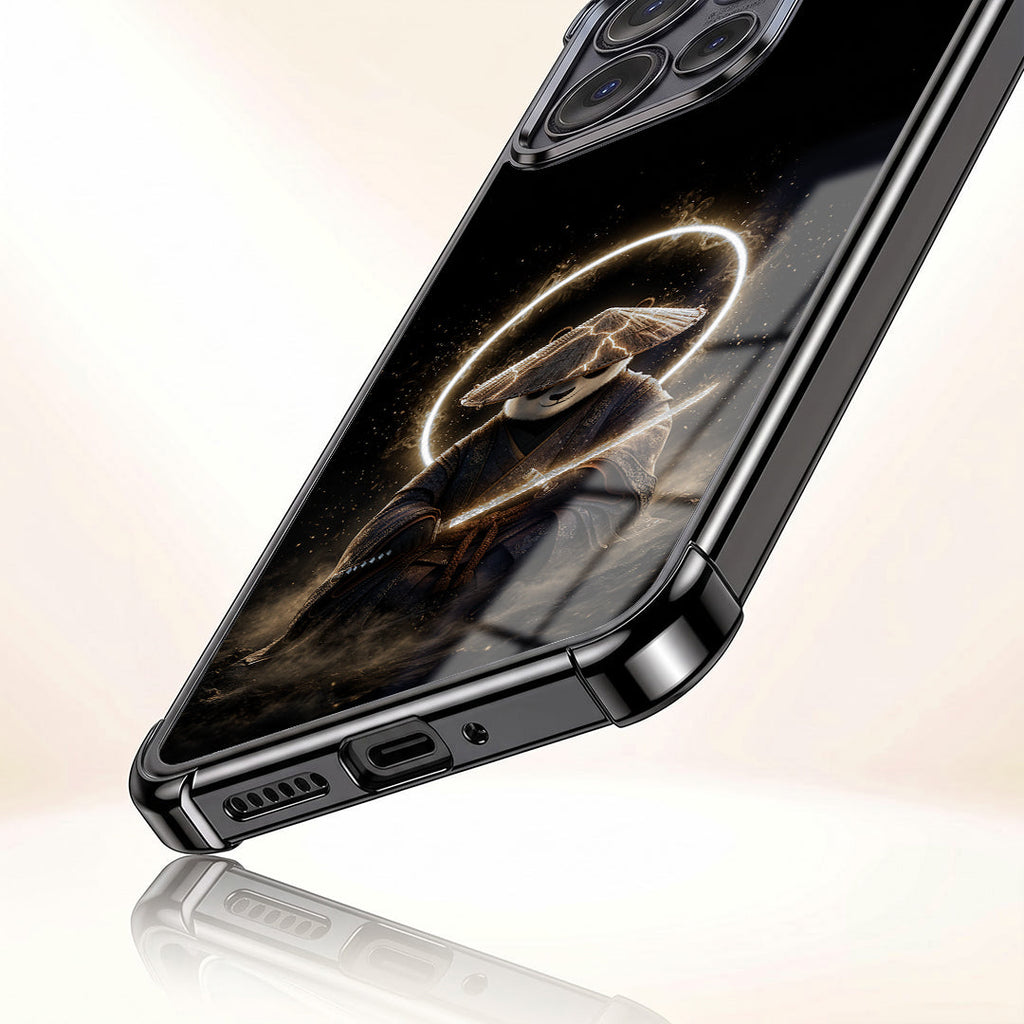 Motorola Edge 50 5G Warrior Panda Black Airbags Printed Back Case