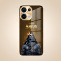 Oppo Reno 13 5G Lord Shiva Gold Electroplated Glass Phone Back Case