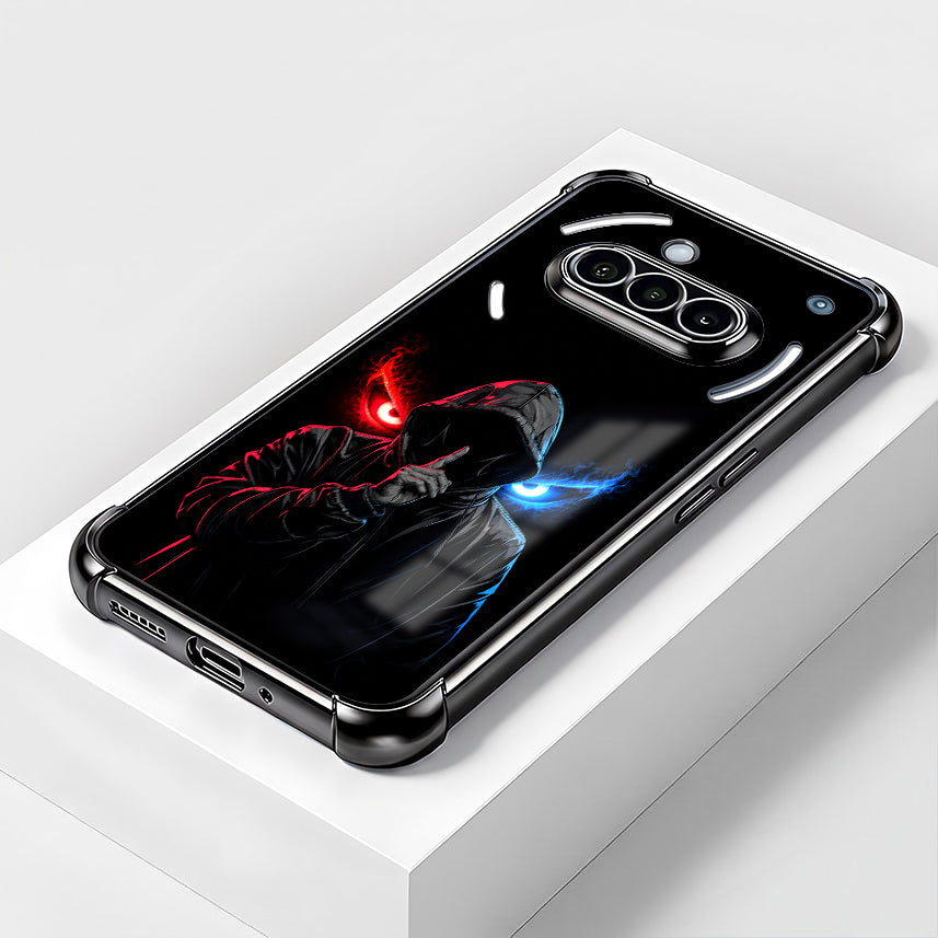 Nothing Phone 3a 5G Hooded Shadow Demon Black Airbags Printed Back Case