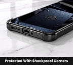 Motorola Edge 60 Pro 5G Ace King Dual-Tone Transparent Black Airbags Case