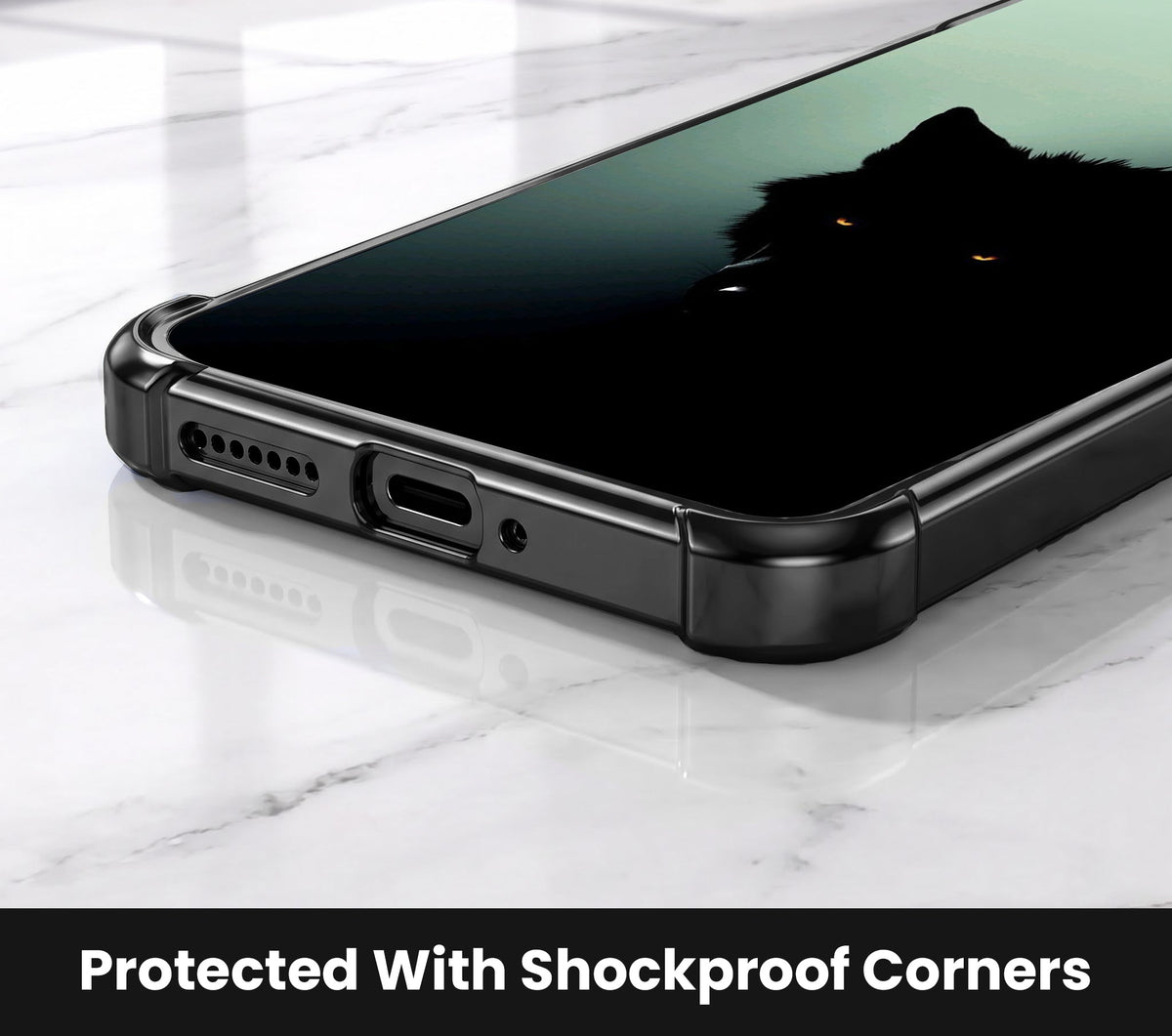 Oppo F31 Pro 5G Shadow Prowler Black Airbags Printed Back Case