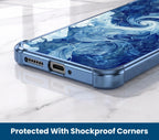 Motorola Edge 60 Pro 5G Ocean Swirl Airbags Printed Back Case