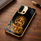 OnePlus 13s 5G Golden Maa Lakshmi Gold Electroplated Glass Phone Back Case