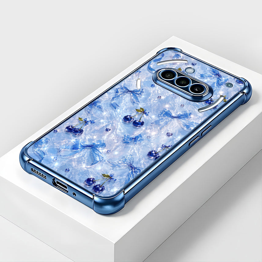 Nothing Phone 3a 5G Blue Cherry Blue Airbags Printed Back Case