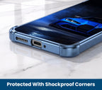 Oppo A5 Pro 5G BMW Sport Car Blue Airbags Printed Back Case