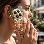 Redmi Note 15 Pro+ 5G Divine Hanuman Gold Electroplated Glass Phone Back Case