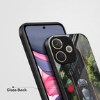 Oppo A5 Pro 5G Premium Acrylic Shockproof Glass Back Case (Road Never Give up)