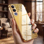Vivo V70 FE 5G Rolex Crown Gold Electroplated Glass Phone Back Case
