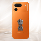 Tecno Spark 50 Pro 5G Compatible Satyamev Jayate 3D Metal Emblem Sticker