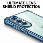 OnePlus Nord CE4 5G Anti-Yellow Electroplating Transparent Airbags Case