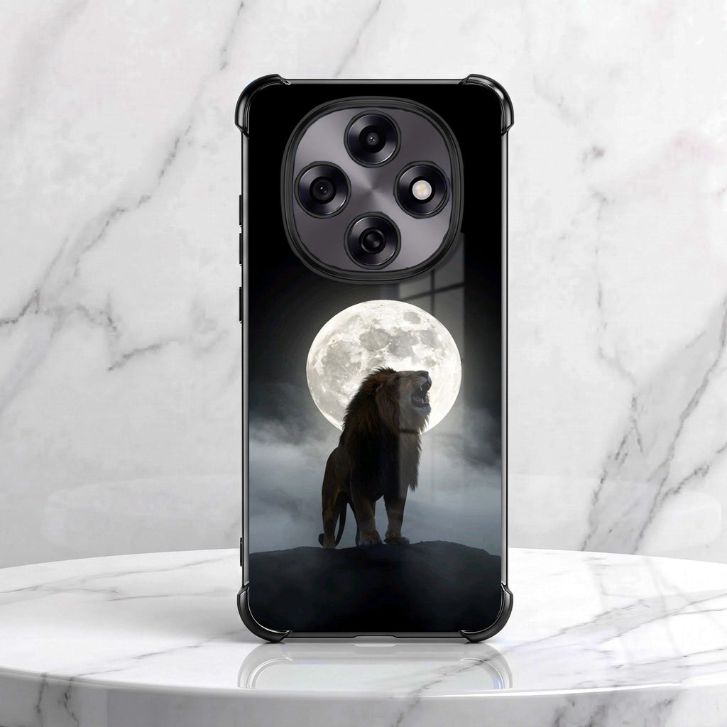 Oppo F31 Pro 5G Lunar Wolf Black Airbags Printed Back Case