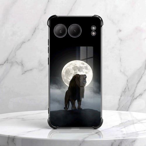 One Plus Nord 4 5G Lunar Wolf Black Airbags Printed Back Case