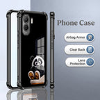 Vivo T5 Pro 5G Cute Panda Black Airbags Printed Back Case