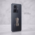 OPPO F29 Pro 5G Compatible Satyamev Jayate 3D Metal Emblem Sticker