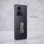 OPPO F29 Pro 5G Compatible Satyamev Jayate 3D Metal Emblem Sticker