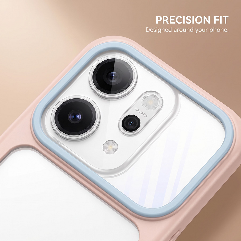 Oppo Reno 14 Pro 5G DIY Photo Frame Shockproof TPU Back Case