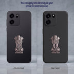 OnePlus Nord CE6 5G Compatible Satyamev Jayate 3D Metal Emblem Sticker