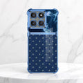 Motorola Edge 60 Pro 5G Galaxy Stars Dual-Tone Transparent Blue Airbags Case