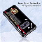 Nothing Phone 3a 5G Premium Porsche Logo Black Airbags Printed Back Case