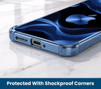 Oppo A5 Pro 5G Premium Wave Blue Airbags Printed Back Case