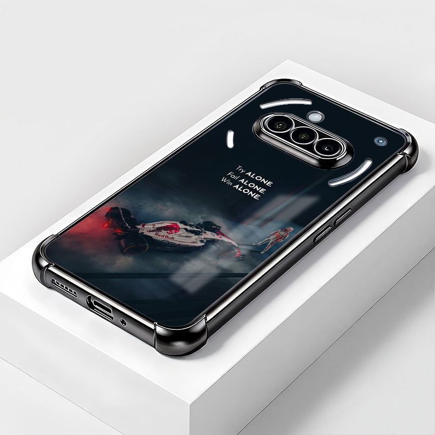 Nothing Phone 3a 5G F1 Alone Black Airbags Printed Back Case