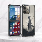 Oppo A5 Pro 5G Shadow Samurai Black Airbags Printed Back Case