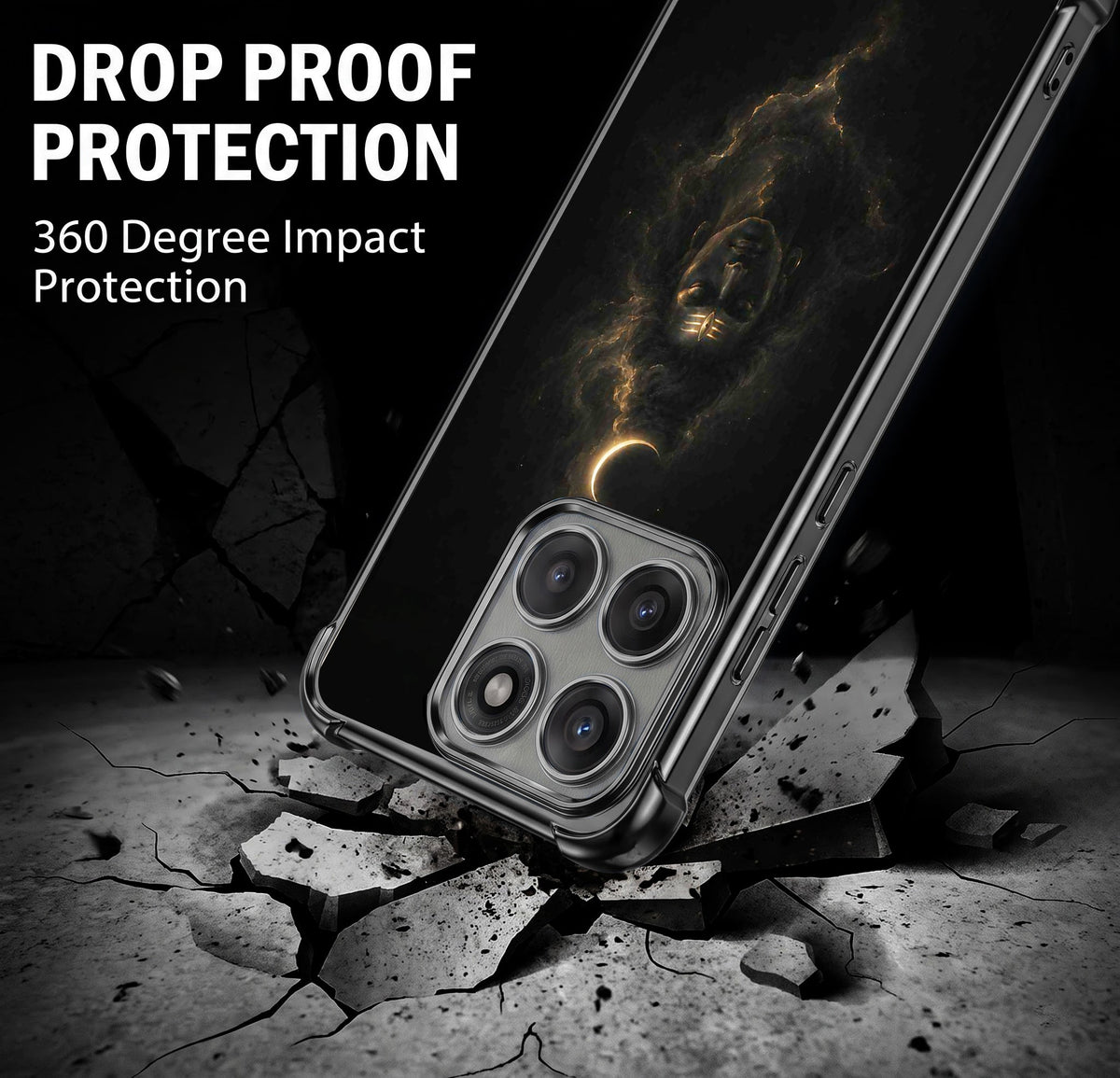 Motorola Edge 60 Pro 5G Divine Mahadev Airbags Printed Back Case