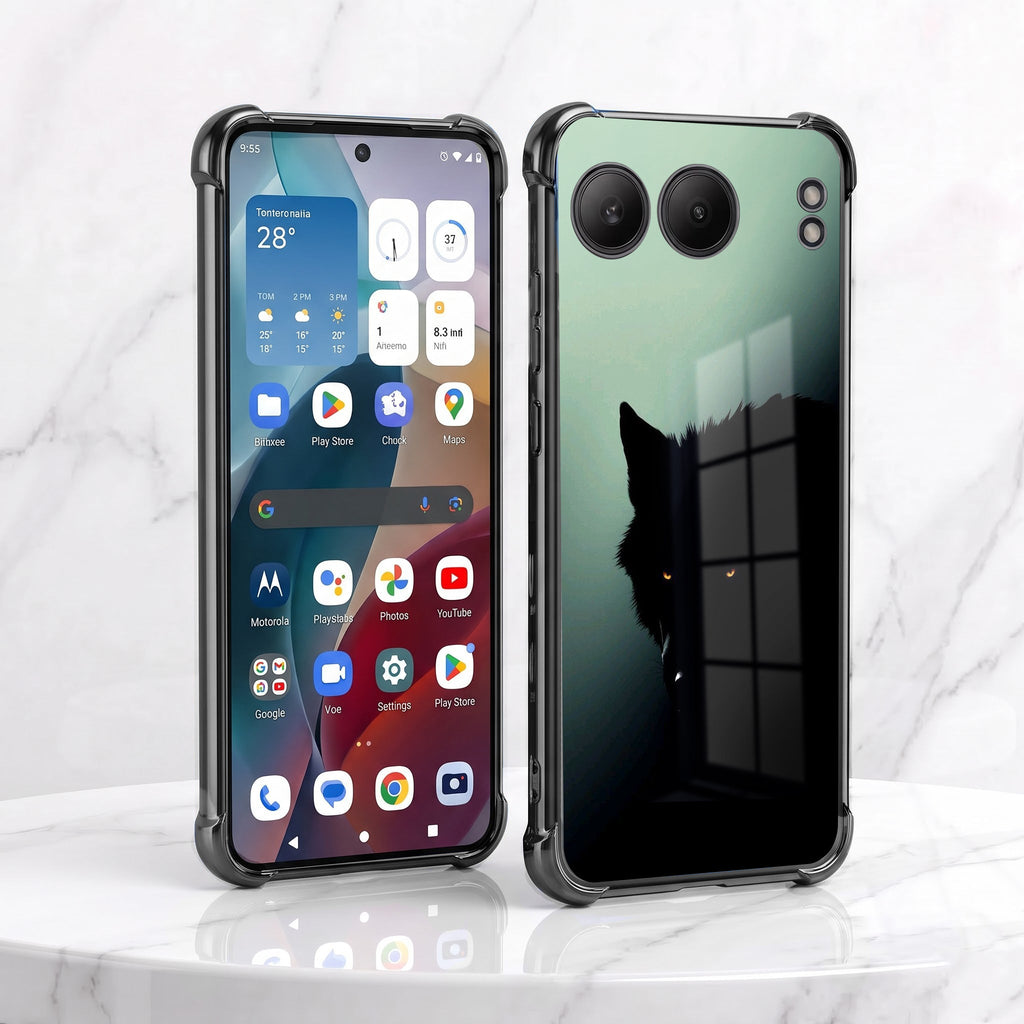 One Plus Nord 4 5G Shadow Prowler Black Airbags Printed Back Case