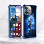 Oppo A5 Pro 5G Lord Krishna Blue Airbags Printed Back Case