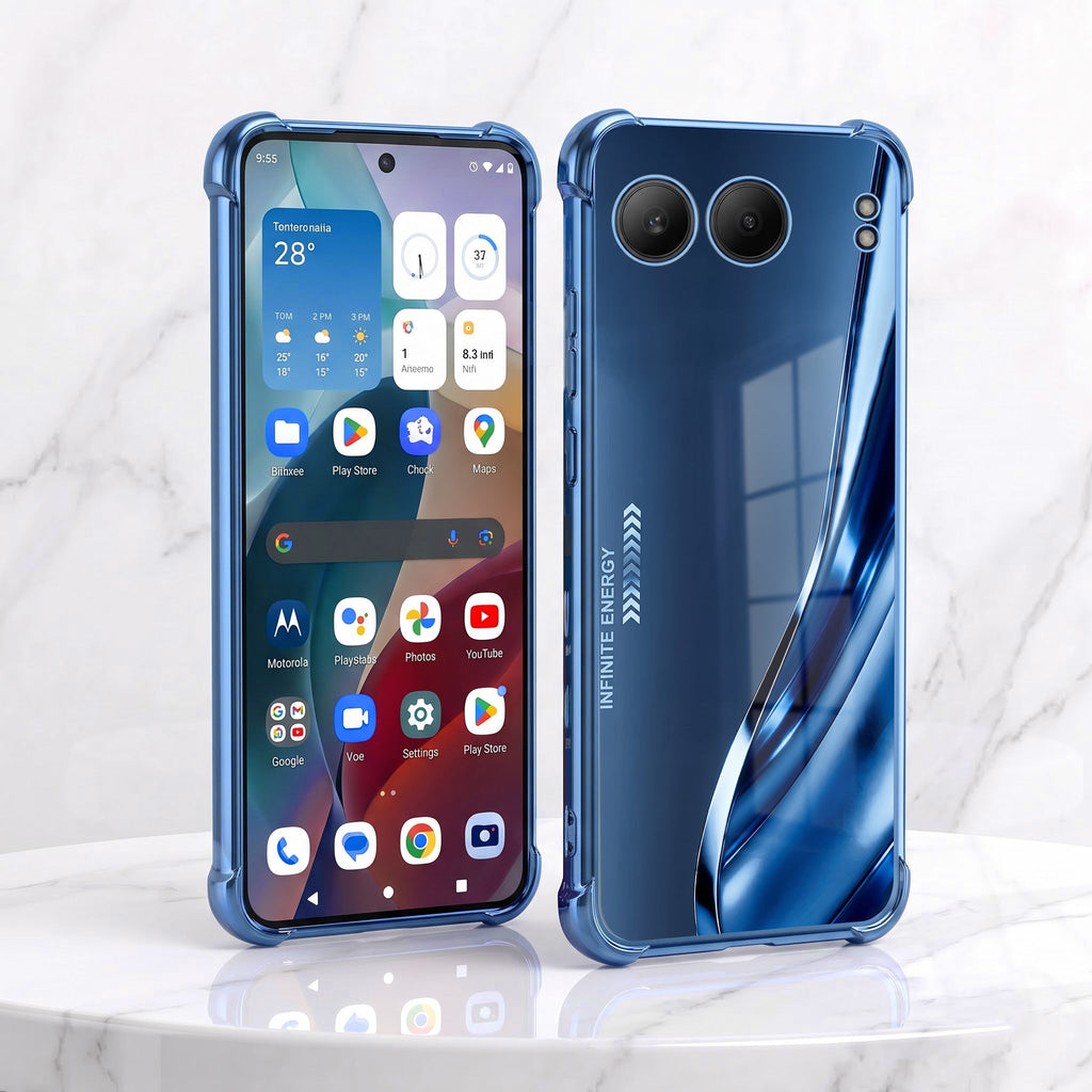 One Plus Nord 4 5G Premium Infinity Energy Blue Airbags Printed Back Case