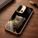 OnePlus 13s 5G Panther Gold Electroplated Glass Phone Back Case