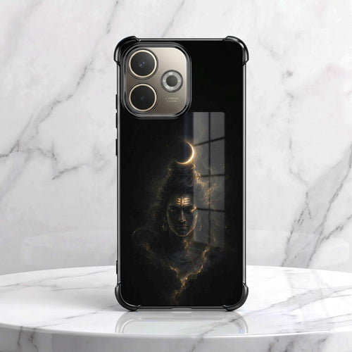 Oppo A5 Pro 5G Divine Mahadev Black Airbags Printed Back Case