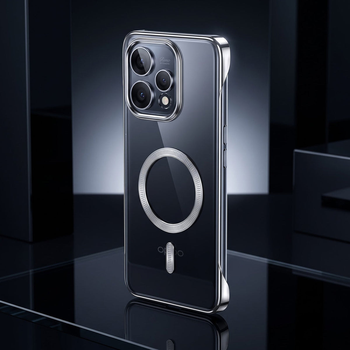 Oppo Reno 15 5G Frameless MagSafe Shockproof Case