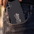 CMF Phone 1 5G Compatible Satyamev Jayate 3D Metal Emblem Sticker