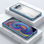 Nothing Phone 4a 5G Anti-Yellow Electroplating Transparent Airbags Case