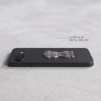 Google Pixel 9a 5G Compatible Satyamev Jayate 3D Metal Emblem Sticker