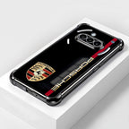 Nothing Phone 3a 5G Premium Porsche Logo Black Airbags Printed Back Case