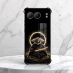 One Plus Nord 4 5G Warrior Panda Black Airbags Printed Back Case