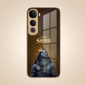 Vivo Y400 Pro Lord Shiva Gold Electroplated Glass Phone Back Case