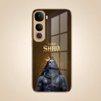 Vivo Y400 Pro Lord Shiva Gold Electroplated Glass Phone Back Case
