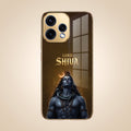 Oppo Reno 15 5G Lord Shiva Gold Electroplated Glass Phone Back Case