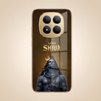 Redmi Note 15 Pro Plus 5G Lord Shiva Gold Electroplated Glass Phone Back Case