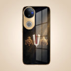 Vivo T4R 5G Royal Heritage Edition Gold Electroplated Glass Phone Back Case
