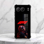 One Plus Nord 4 5G F1 Rider Black Airbags Printed Back Case