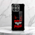 Motorola Edge 70 5G Don't Touch My Phone Black Airbags Printed Back Case